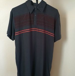 Men's Mountain Hardwear Polo Shirt Gray